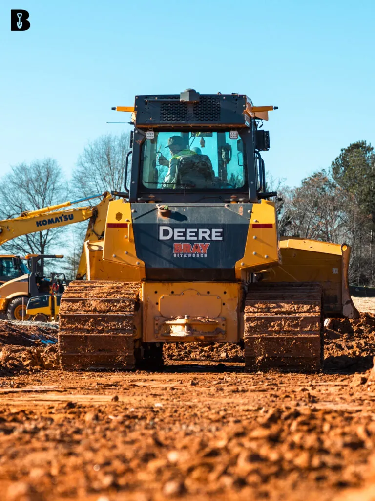 Bray Siteworks crew performing grading and sitework in Bogart, Georgia